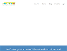 Tablet Screenshot of math-inic.com